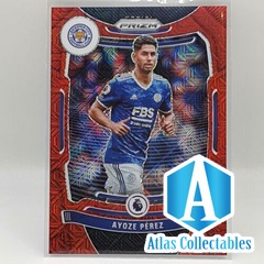 2021-22 PANINI PRIZM PREMIER LEAGUE RED MOJO /159 AYOZE PEREZ NO. 30